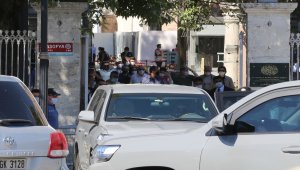 ABD'li heyet Ayasofya-i Kebir Cami-i Şerifi'ni ziyaret etti 