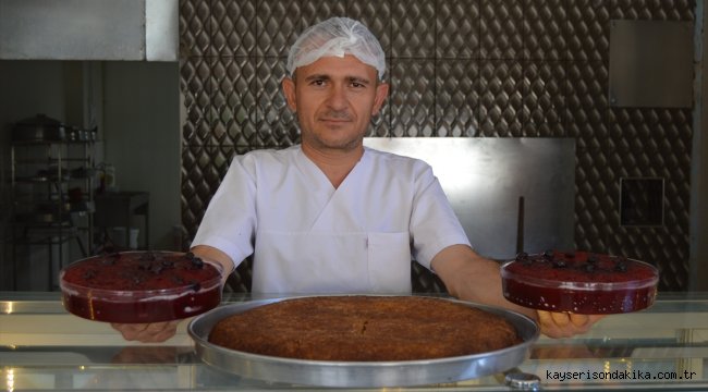 Afyonkarahisar'da ekmek kadayıfına yoğun ilgi