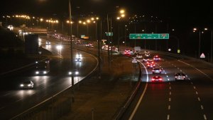 Anadolu Otoyolu'nda bayram tatili yoğunluğu