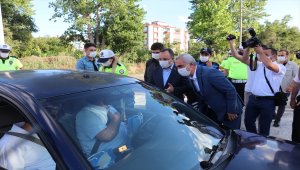  İçişleri Bakan Yardımcısı Çataklı, Kastamonu'da trafik denetimine katıldı: