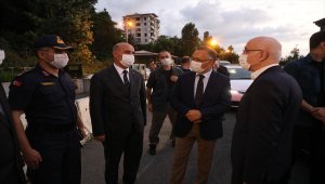 İçişleri Bakan Yardımcısı Erdil, Rize'de trafik denetimine katıldı: