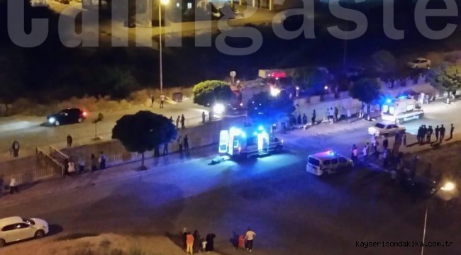 Kayseri Haber: Ziya Gökalp Mahallesinde araç kanala uçtu!