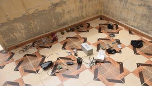 Tel Abyad'da teröristlere ait patlayıcı malzemeler bulundu