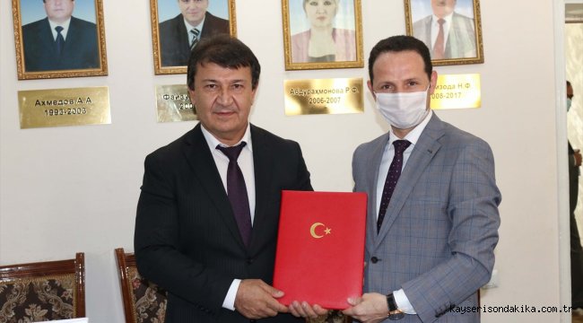 TİKA'dan Tacikistan Sağlık Bakanlığına cenaze nakil aracı desteği
