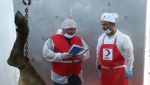Türk Kızılay, yurt içinde ve 16 ülkede kurban kesimlerine başladı
