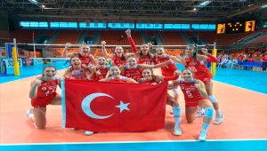19 Yaş Altı Genç Kız Voleybol Milli Takımı, Avrupa Şampiyonası'nda finalde