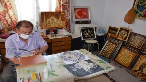 25 yılda yaptığı 240 ahşap eserini ihtiyaç sahibi çocuklar için sergileyecek
