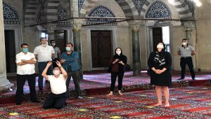 ABD'nin Ankara Büyükelçisi Satterfield ve ailesi Edirne'nin tarihi alanlarını gezdi 