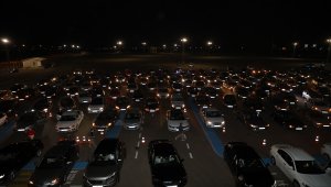 Afyonkarahisar'da "Arabada sinema keyfi" ilgi gördü
