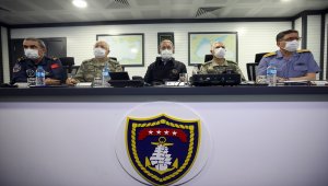 Akar: "Denizlerimizdeki hak ve menfaatlerimizi bundan sonra da korumak ve gereğini yapmakta azimli ve kararlıyız ve buna da muktediriz."