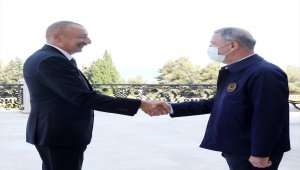 Akar ve TSK komuta kademesi Bakü'de