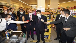 Ankara Valisi Vasip Şahin, Kovid-19 tedbirlerini denetledi: