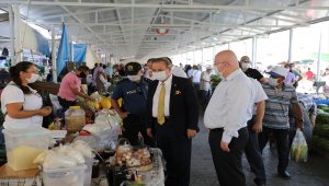 Antalya, Muğla, Burdur ve Isparta'da Kovid-19 tedbirleri denetimi