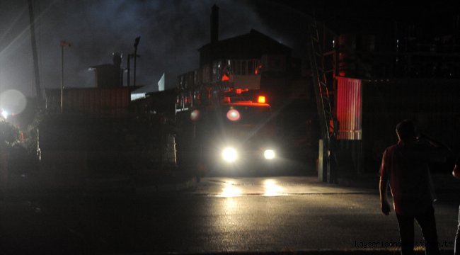 Antalya OSB'de bir fabrikada çıkan yangın söndürüldü
