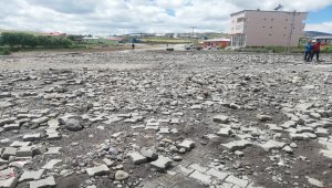 Ardahan'da şiddetli sağanak köy yollarında hasara yol açtı