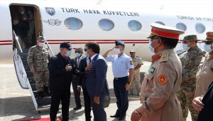 Bakan Akar ve Genelkurmay Başkanı Orgeneral Güler Libya'da