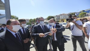 Bakan Kasapoğlu, İstanbul'da yüzme havuzu temel atma törenine katıldı