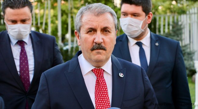 BBP Genel Başkanı Mustafa Destici, Eskişehir'de gündemi değerlendirdi: