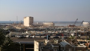  Beyrut Limanı, korkunç patlamanın tüm izlerini hala taşıyor
