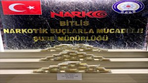 Bitlis'te 24,2 kilogram eroin ele geçirildi 