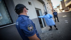 Bursa'da Kovid-19 hastalarına "izolasyon denetimi"