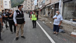 Çevre ve Şehircilik Bakanı Kurum, Dereli'de incelemelerini sürdürdü