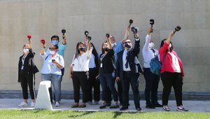 Cumhurbaşkanı Erdoğan, cuma namazını Büyük Çamlıca Camisi'nde kıldı