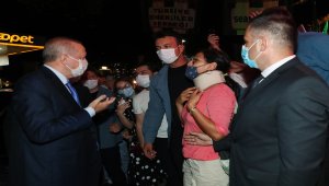 Cumhurbaşkanı Erdoğan, Üsküdar'daki bir restoranda yemek yedi
