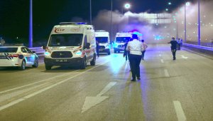 Düzce'de ambulans şarampole devrildi 3'ü sağlıkçı 4 kişi yaralandı