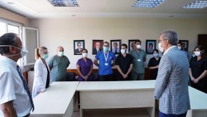 Ege Üniversitesinde yapılan Kovid-19 testi sayısı 50 bini geçti