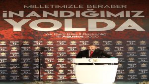 Erdoğan: "100 yıl önce Türkiye'yi ince bir siyasetle güneyindeki enerji kaynaklarının dışında bırakanlar Doğu Akdeniz'de bunu başaramayacaklardır."