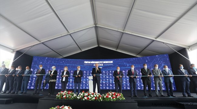 Erdoğan: "Dünya Sağlık Örgütünün listesinde yerli aşı geliştiren ülkeler arasında ABD ve Çin'in ardından 3. sırada yer alıyoruz."