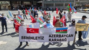 Ermenistan'ın Azerbaycan'a saldırıları protesto edildi
