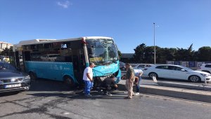 Esenyurt'ta trafik kazası: 2 yaralı