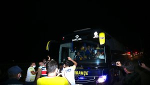 Fenerbahçe kafilesi Düzce'de