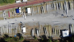 Gençler Türkiye Kupası Kürek Yarışları eleme müsabakaları Sapanca'da yapıldı