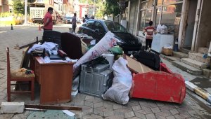 Giresun Doğankent'teki selin yeni görüntüleri ortaya çıktı