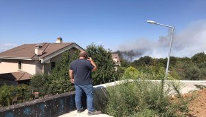 GÜNCELLEME - Bursa'da yerleşim bölgesi yakınında orman yangını