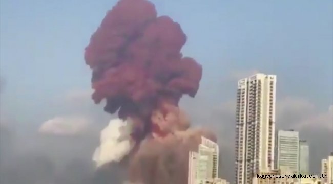 GÜNCELLEME - Lübnan'ın başkenti Beyrut'ta patlama