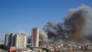 GÜNCELLEME- Maltepe'de askeri alanda yangın