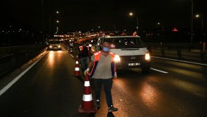 Haliç Köprüsü'ndeki bakım çalışmalarının ikinci etabı başladı 