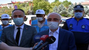 İçişleri Bakan Yardımcısı Erdil, Kırıkkale'de Kovid-19 tedbirlerine ilişkin denetime katıldı: