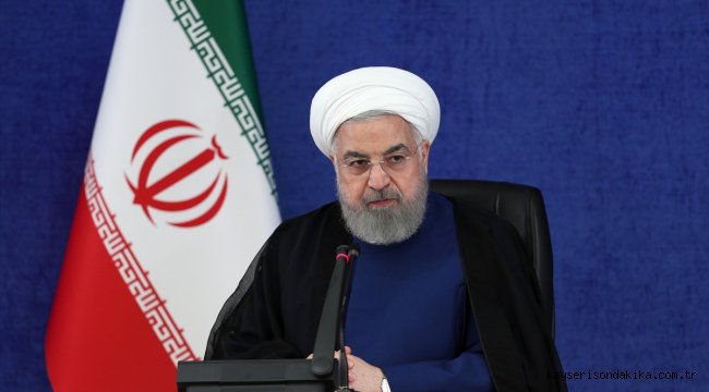  İran Cumhurbaşkanı Ruhani'den BAE'ye "hatadan dönün" çağrısı