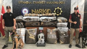 İstanbul'da 218 kilogram uyuşturucu ele geçirildi