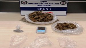 İzmir'deki uyuşturucu operasyonunda 2 kişi tutuklandı