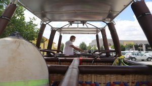 Kapadokya'da balonlar Kovid-19 tedbirleriyle havalanacak 