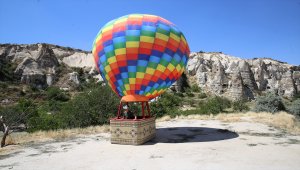 Kapadokya'da "sanal balon turu"