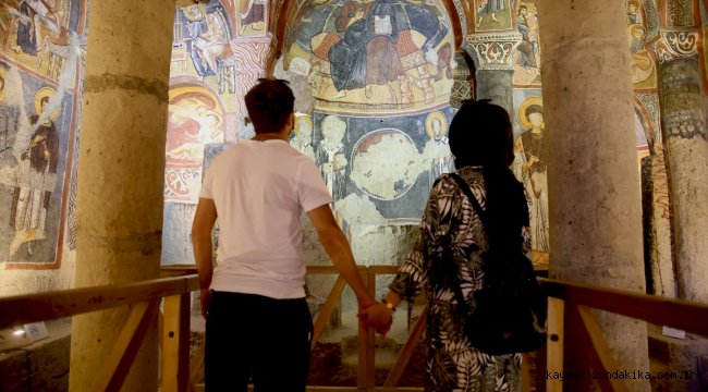 Karanlık Kilise'nin freskleri ile bin yıl öncesine yolculuk
