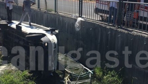 Kayseri Son Dakika Haberi: Eskişehir Bağları kanal boyunda, minibüs kanala uçtu!