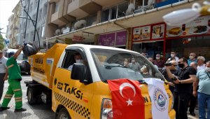 Keşan'da çöpü dolan "taksi" çağıracak